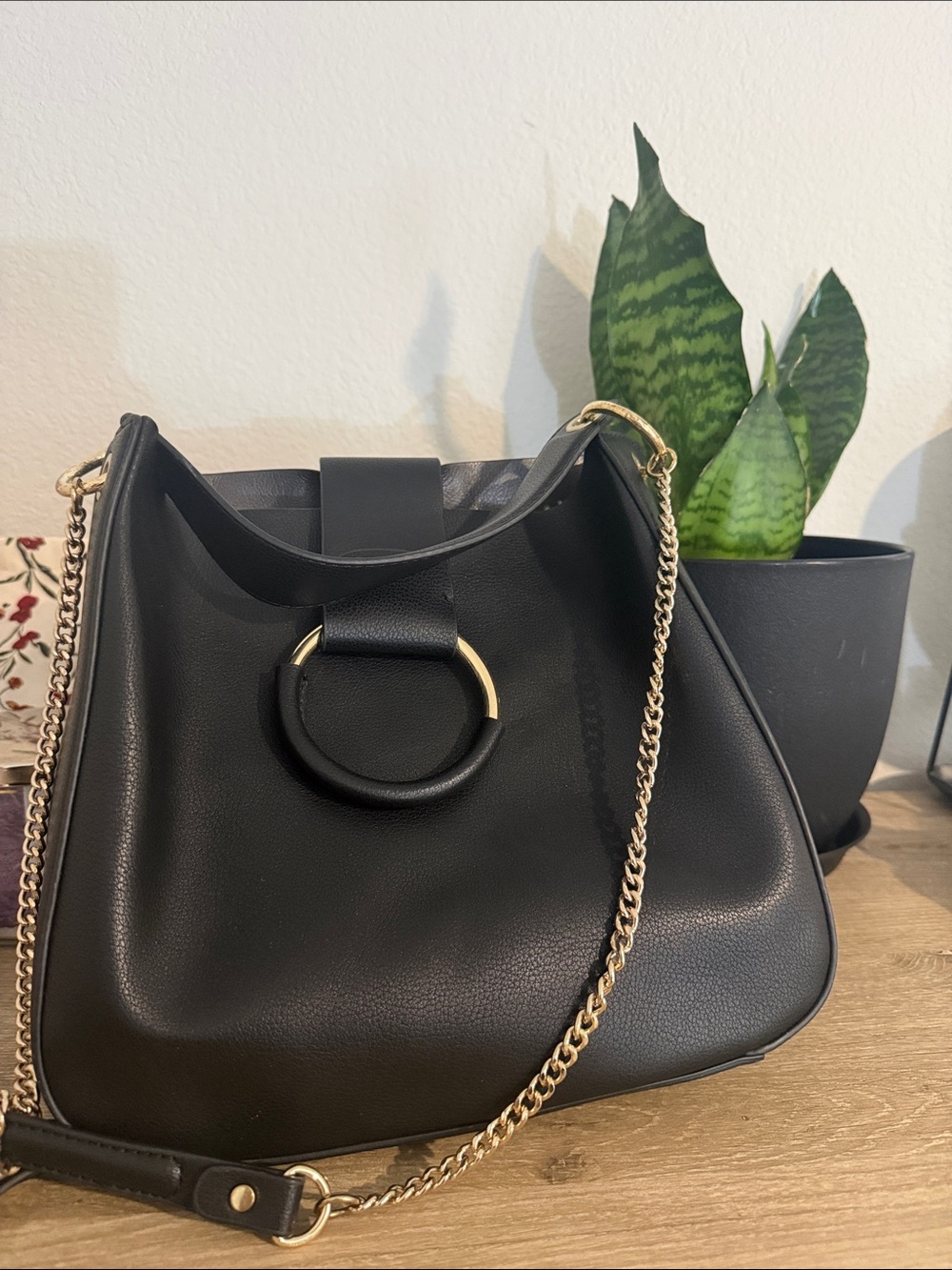 Zara Purse with Gold Chain